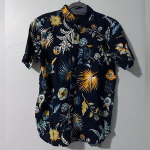 Vans - Floral Button Short Sleeve Shirt